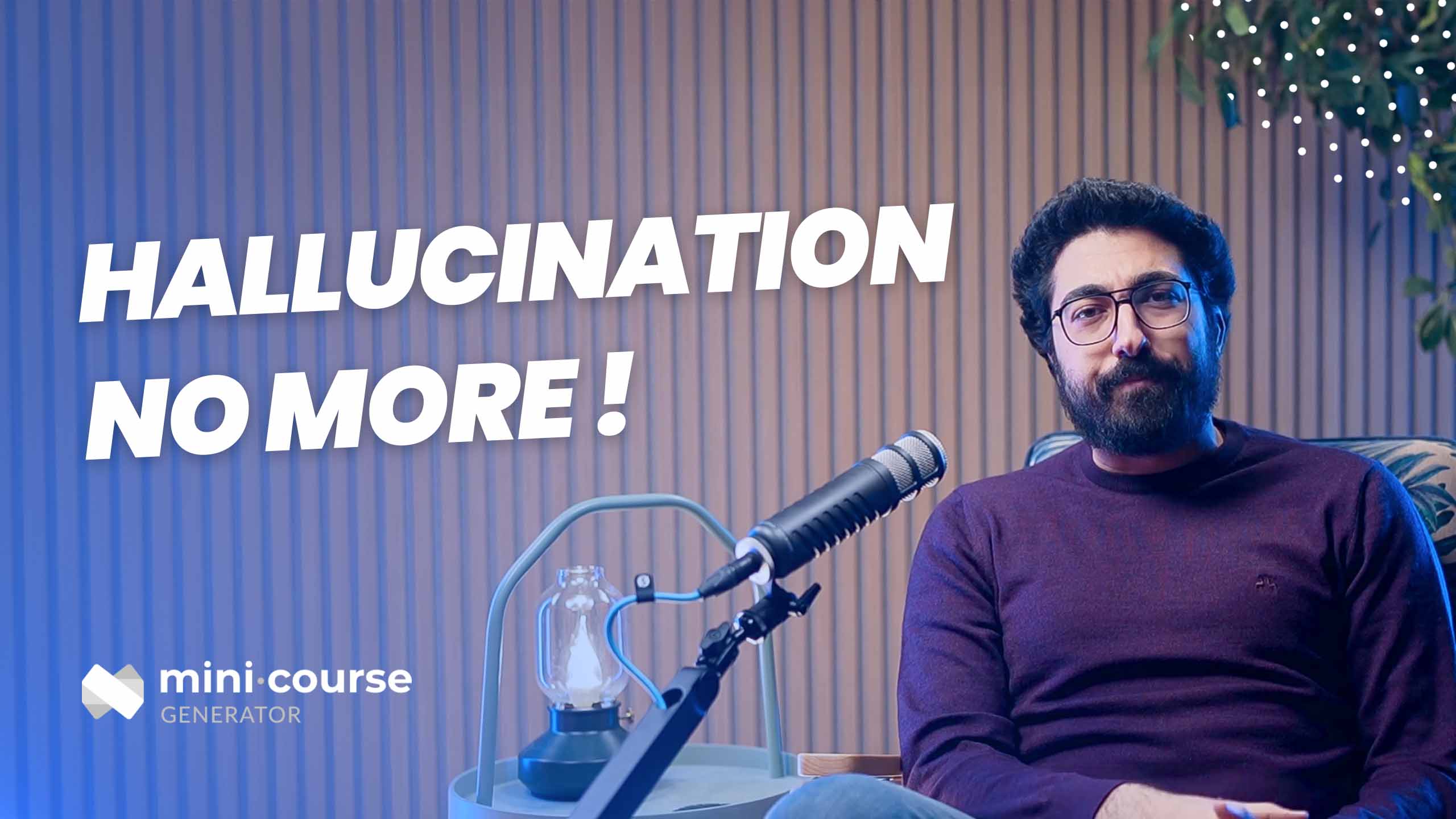 AI Hallucination, course creation tool
