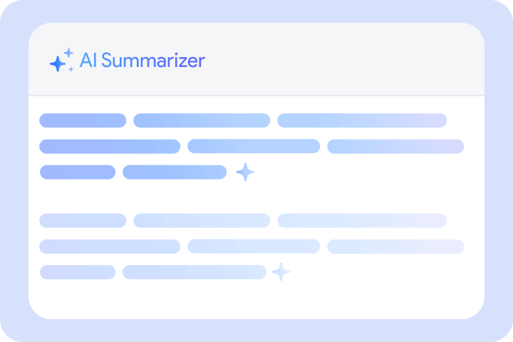 A generated summary of a long discussion thread created by the AI assistant